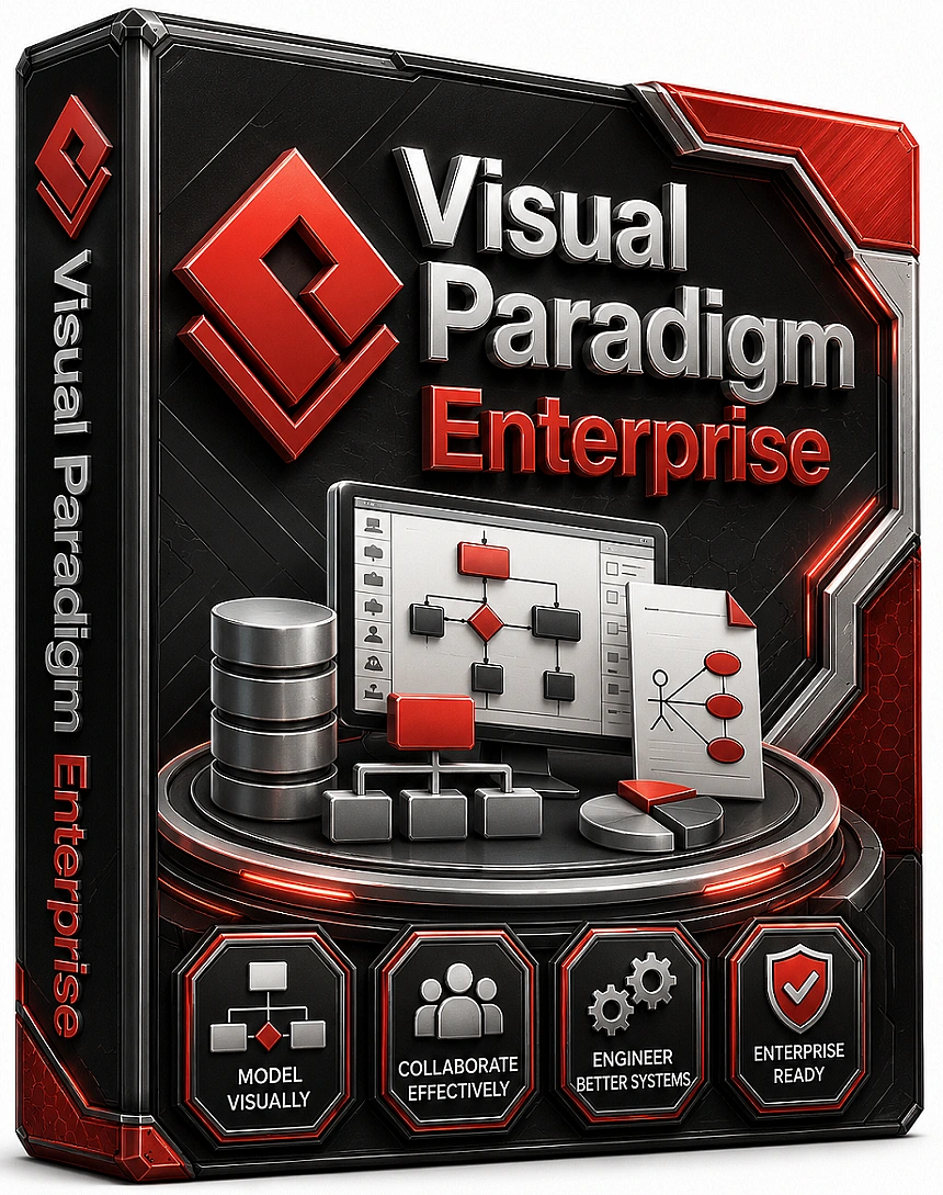 Visual Paradigm Enterprise 15.2 UML Modeling & Software Design 2026