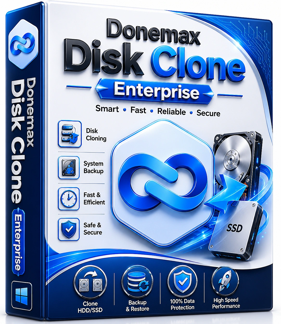 Donemax Disk Clone Enterprise 3.1 Clone Hard Drive & Migrate Windows 2026