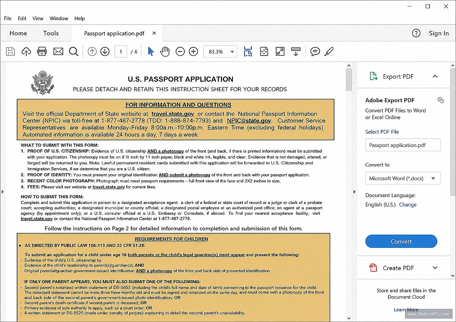 Signing a Document – Create and add digital signatures in seconds, right from your PC.
