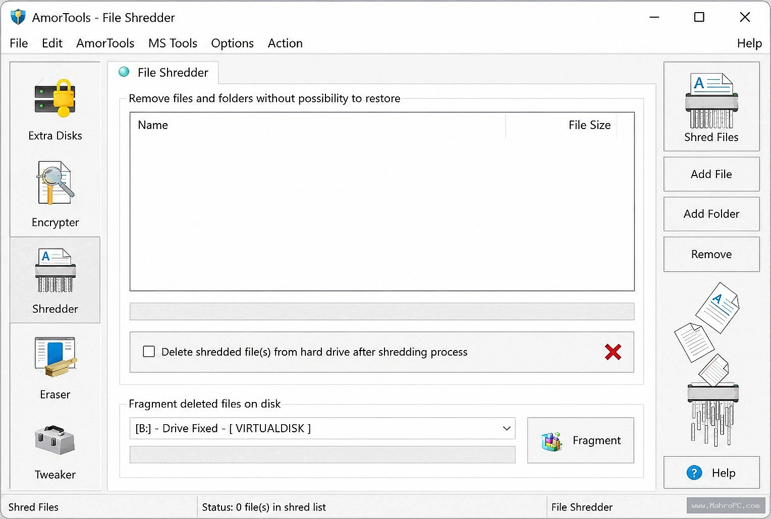 ArmorTools Professional dashboard showing real-time system privacy risk assessment and tracking cookie scan results.