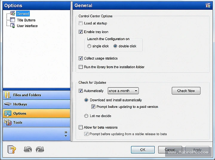 Actual File Folders 2026 Advanced Configuration Panel with Folder Automation and Navigation Settings