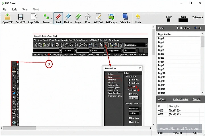 PDF Eraser Pro PDF Export and Optimized Output Preview with Final Document Verification