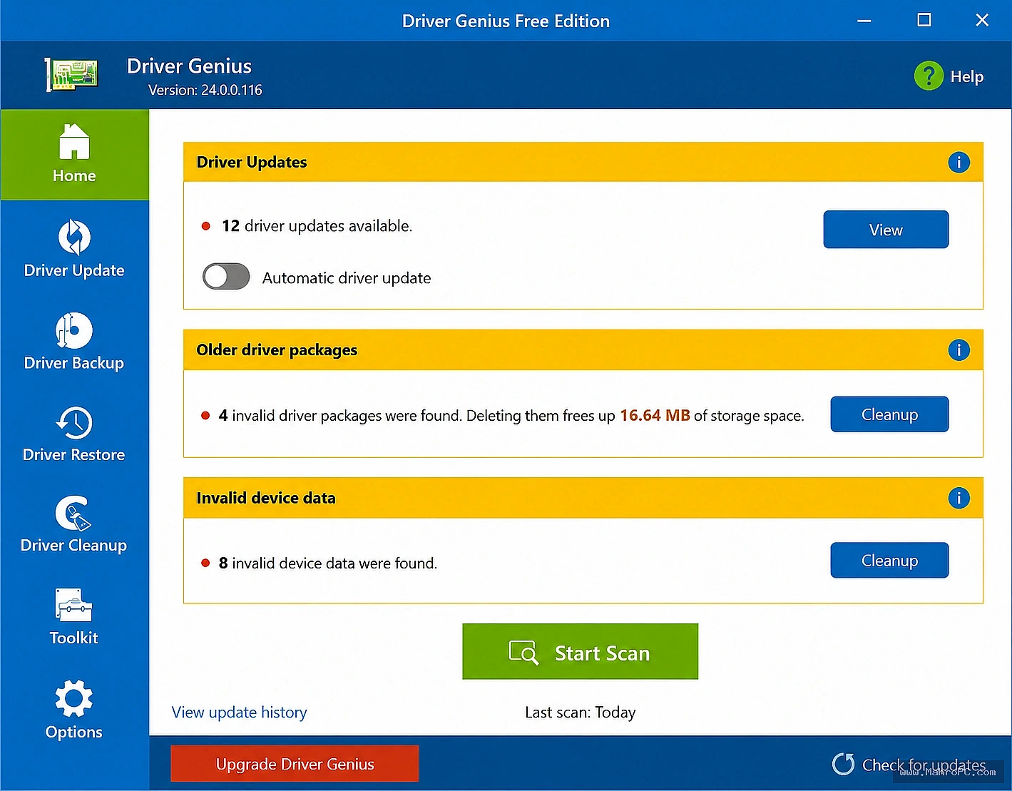 Keep your system running smoothly with automatic driver updates, driver backup and restore, hardware monitoring, and advanced system optimization tools.