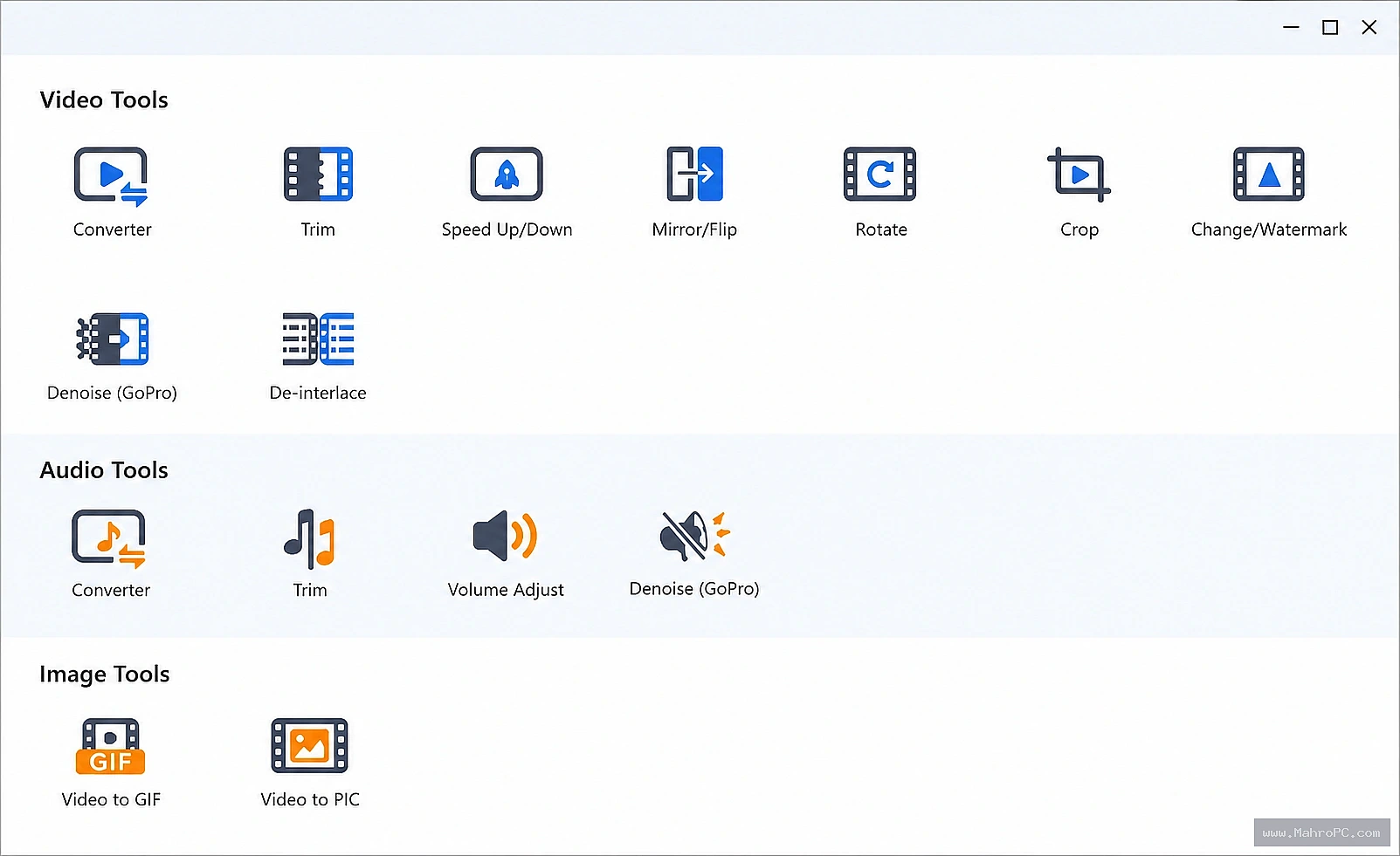 DVDFab Toolkit is an all-in-one utility suite that helps you edit videos, convert audio, manage images, and work with PDF files using a collection of powerful built-in tools.