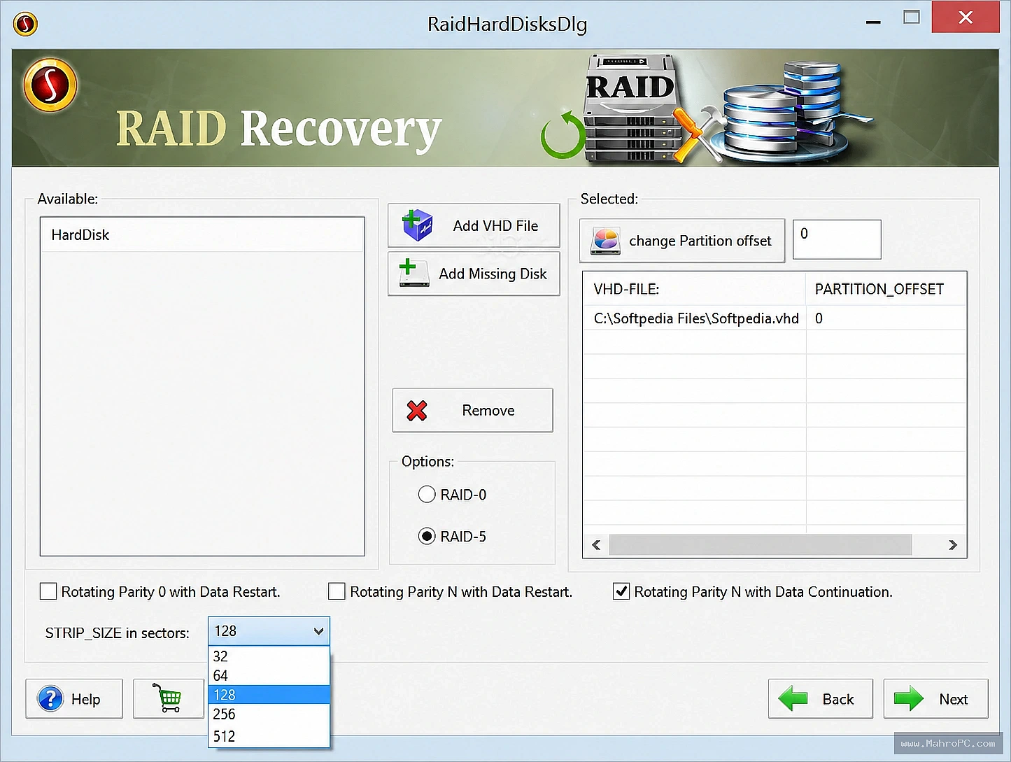 SysInfoTools RAID Recovery main interface for recovering lost, deleted, and inaccessible data from damaged RAID arrays with advanced recovery tools.
