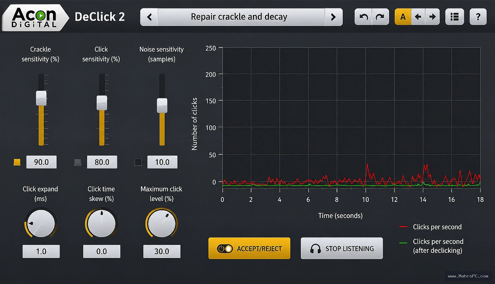 Fine-tune audio quality with real-time processing, customizable restoration settings, and professional plugins suitable for music production, podcast editing, and audio post-production.