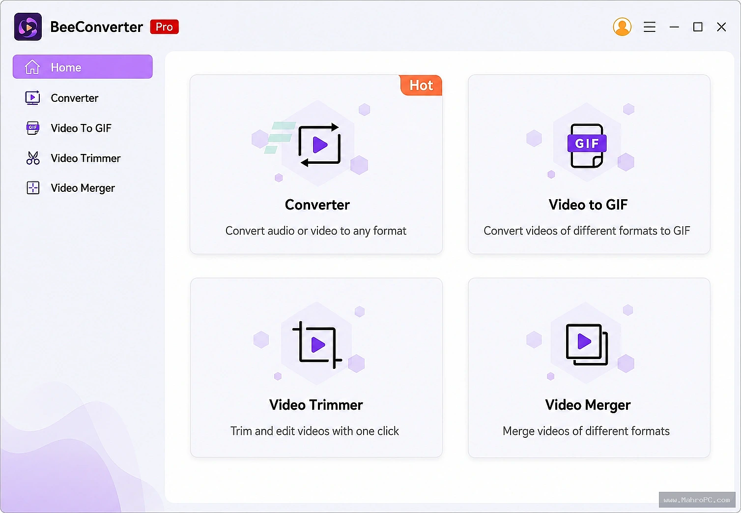 Convert videos, audio tracks, and images between multiple popular formats using a modern all-in-one media conversion workspace with high-speed processing.