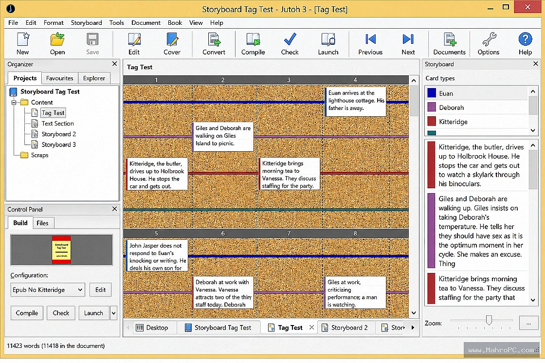 Validate, preview, and export completed eBooks with built-in publishing tools that simplify the entire writing and digital publishing workflow.