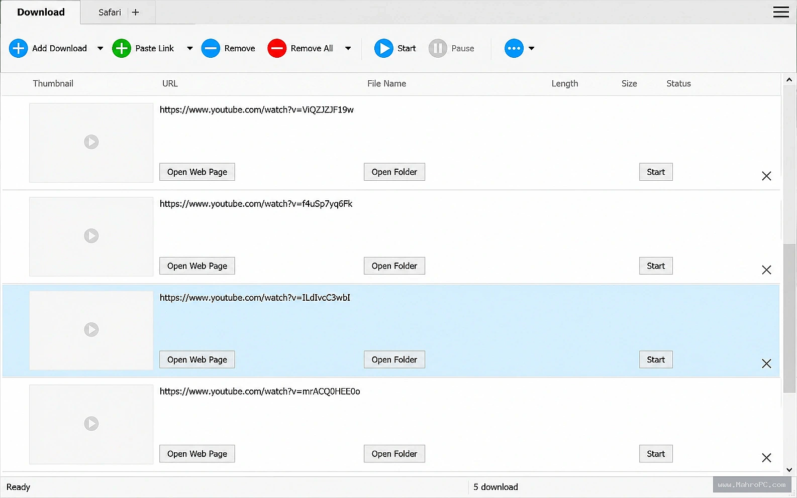 Download videos from popular websites by pasting the video URL, selecting your preferred resolution, and saving high-quality media directly to your computer.