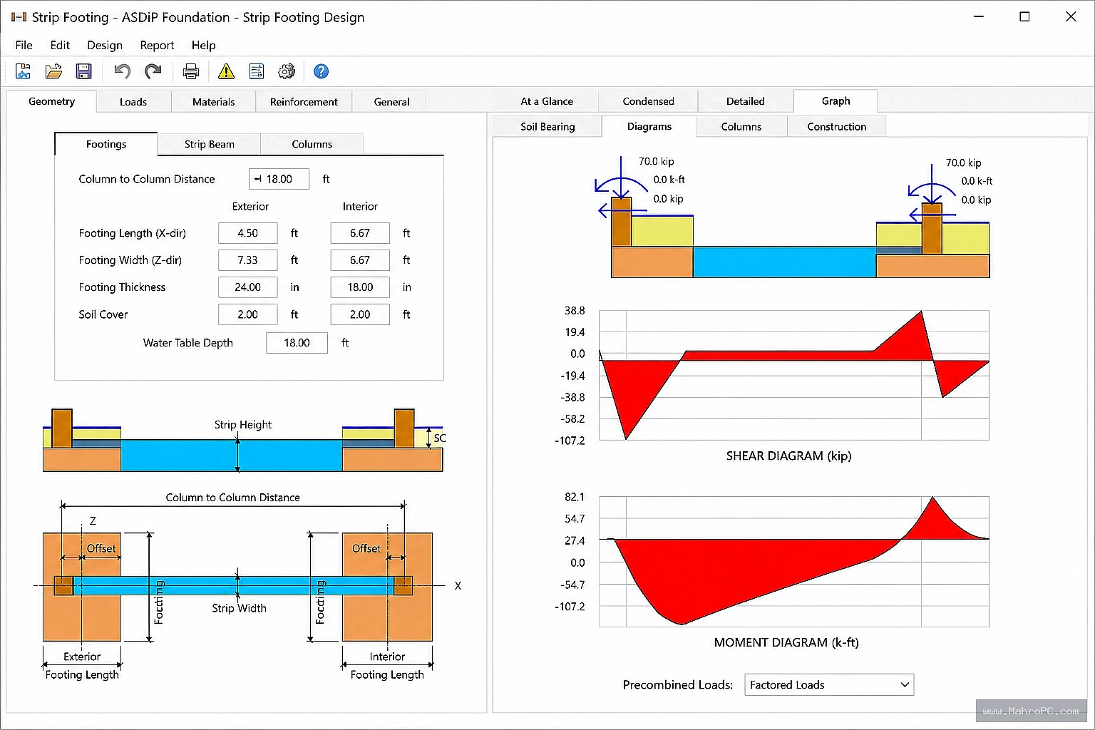 Generate detailed engineering reports with design checks, calculation results, and professional documentation for foundation analysis and verification.