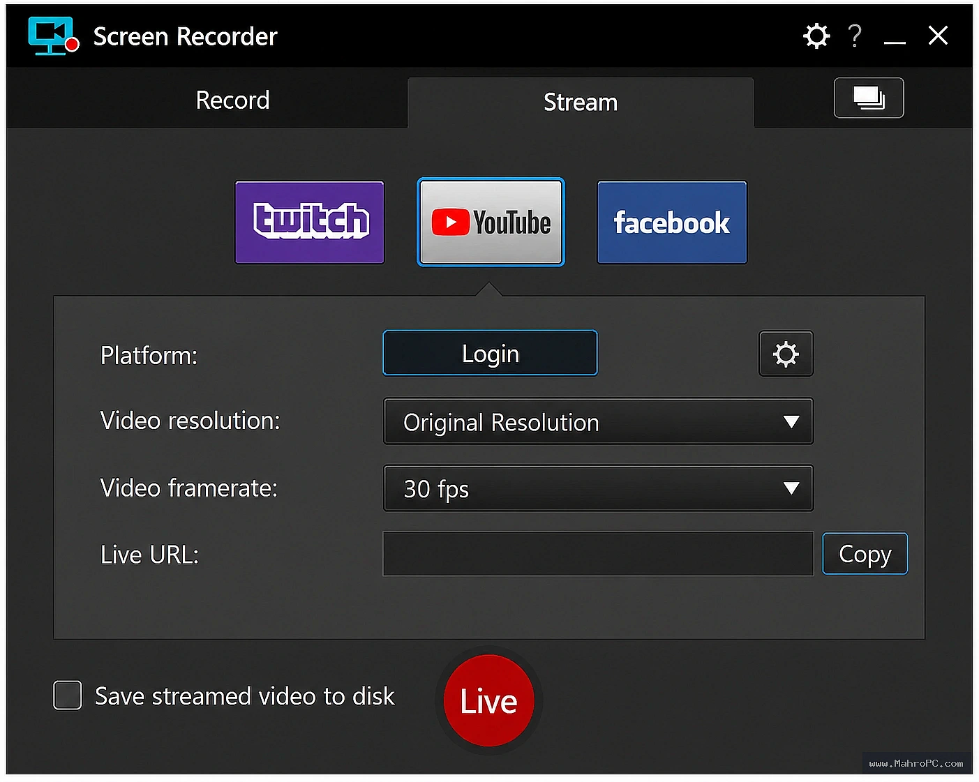 Customize recording regions, frame rates, audio sources, and video quality while recording presentations, online meetings, or live gameplay with ease.