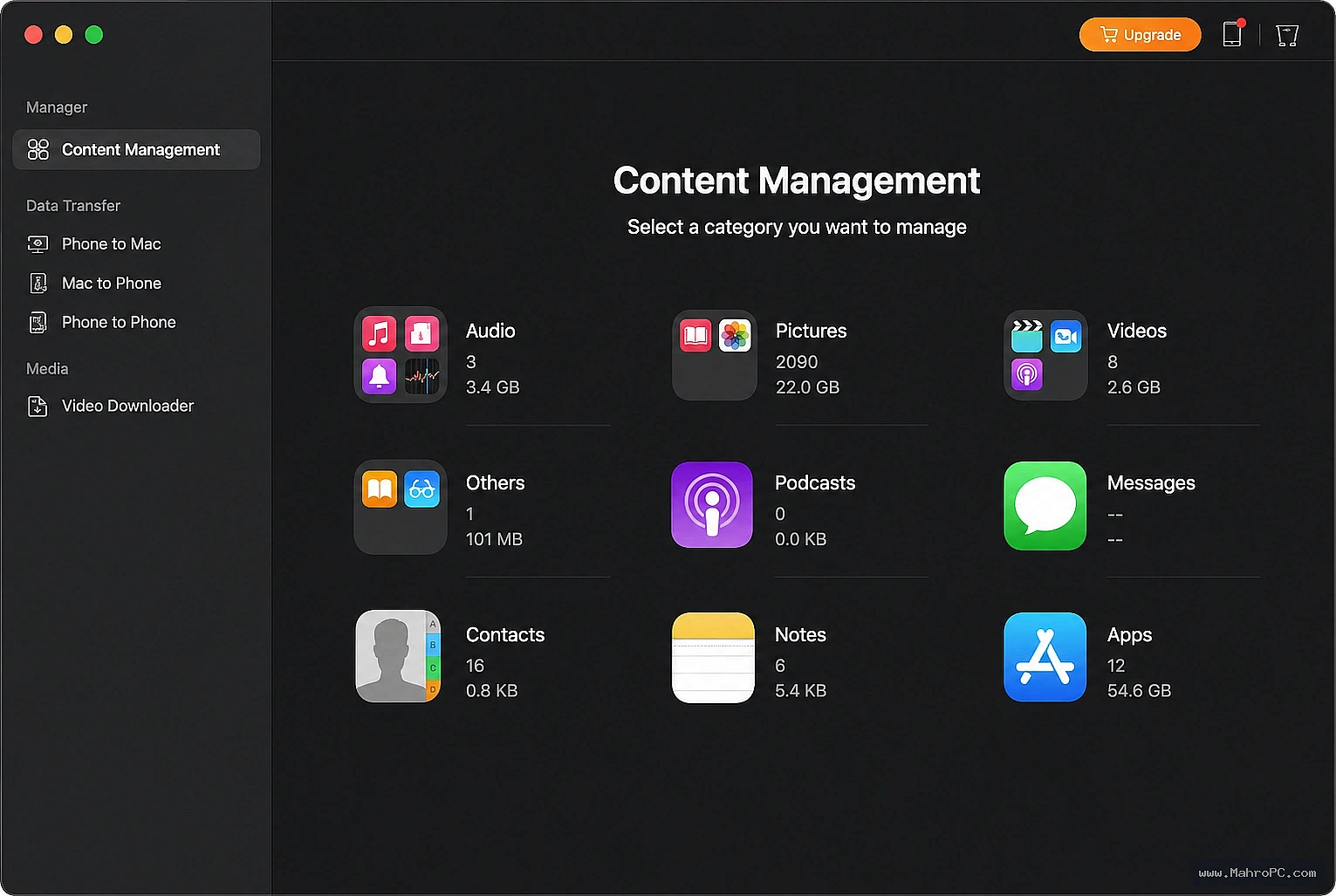 Manage iPhone storage, import and export media, transfer WhatsApp data, and organize device files efficiently with powerful iOS data transfer tools.